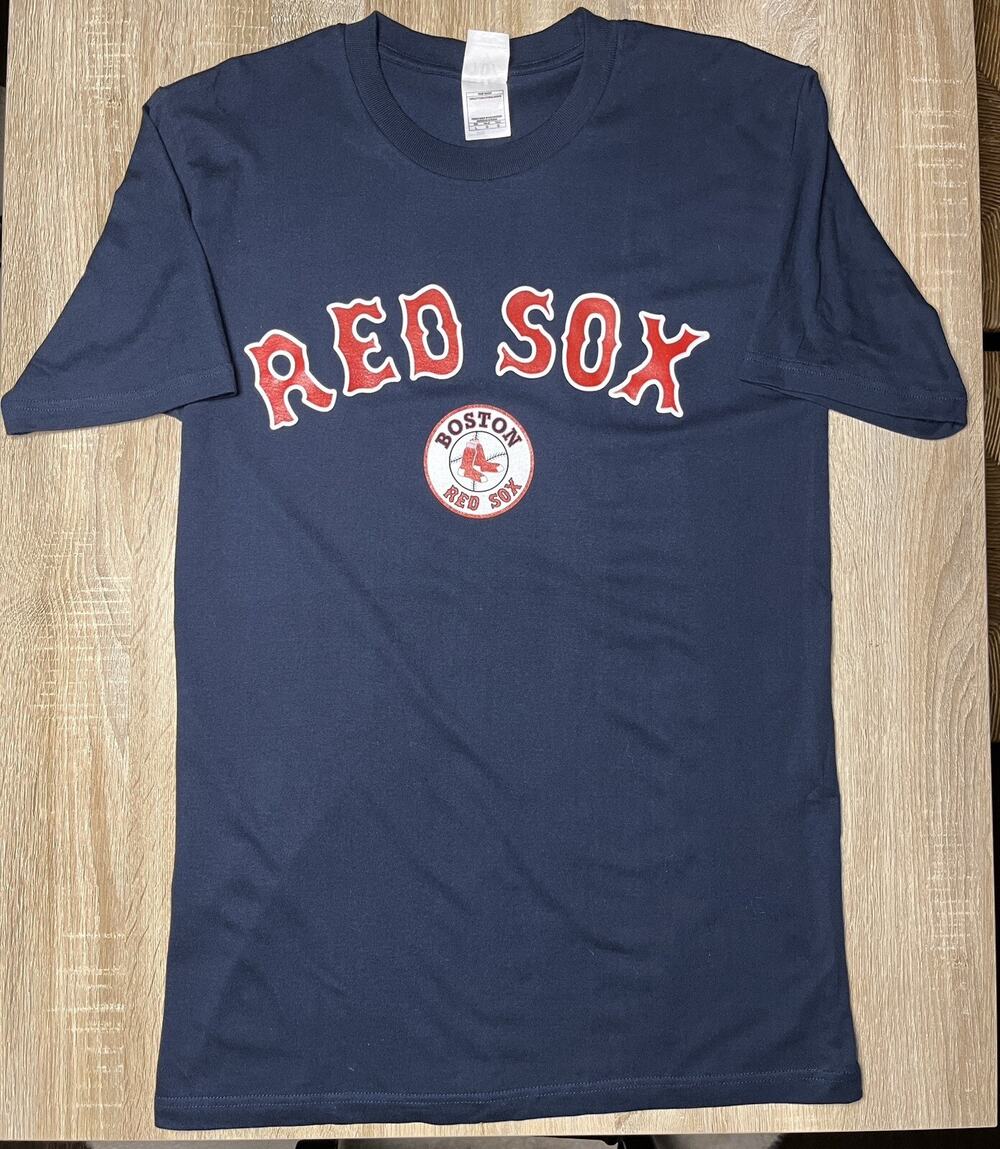 Boston Red Sox 1990's Vintage Logo Navy TShirt